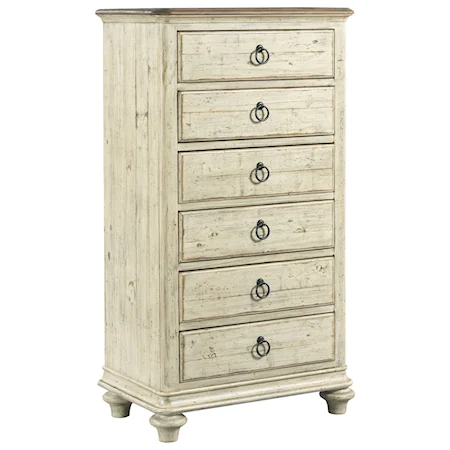 Devon Six Drawer Lingerie Chest